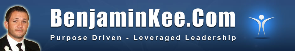 Benjamin Kee: Purpose Driven - Leveraged Leadership
